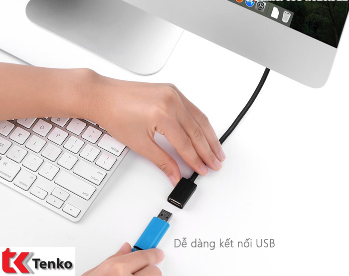 CÃ¡p USB 2.0 ná»i dÃ i 2m Ugreen UG-10316