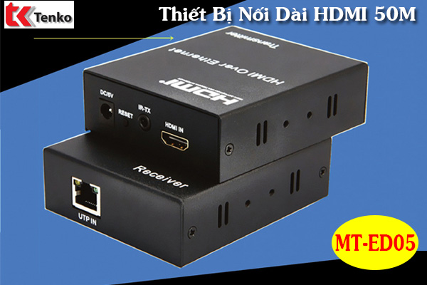 Bá» khuáº¿ch Äáº¡i tÃ­n hiá»u HDMI 50m - MT-ED05