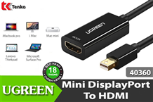 Cáp Mini Displayport ra HDMI UGREEN 40360-40361