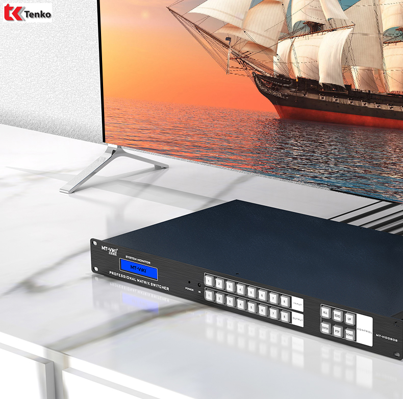 HDMI Matrix 4K - Bộ Chia, bộ gộp HDMI MT-HD0808