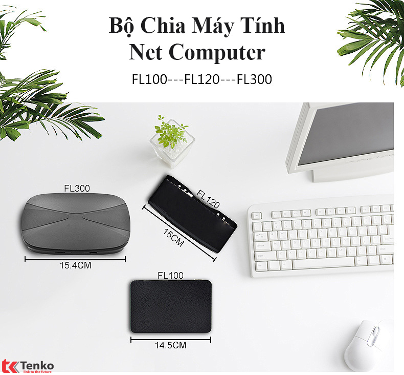 Bộ chia máy tính cổng VGA/HDMI ThinClient FL120