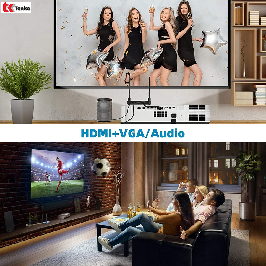 Bộ Thu Phát HDMI Không Dây 30m TENKO TK-HD01