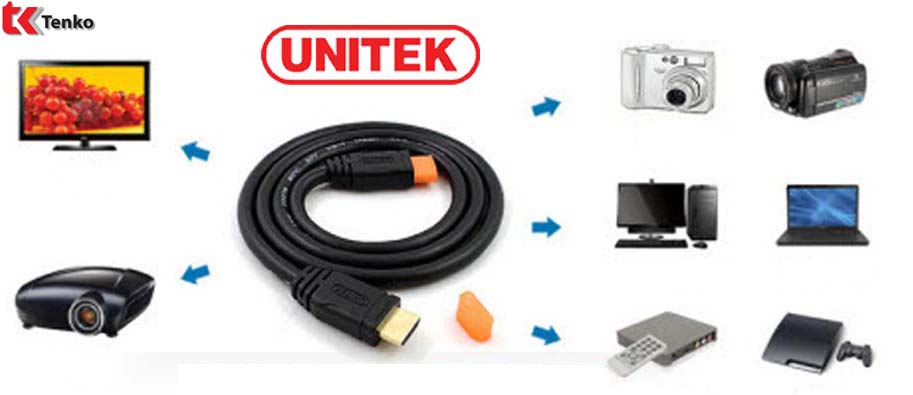 Cáp HDMI 1.5m hỗ trợ 3D, 4K x 2K Unitek Y-C137