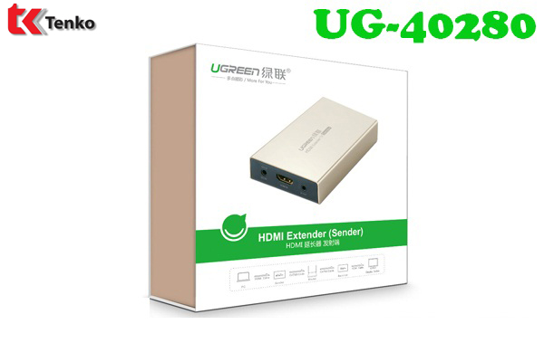 Bộ Khuếch Đại HDMI 120m Ugreen UG-40280 Sender