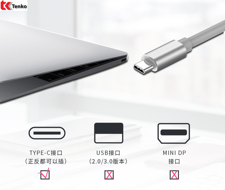 Cáp Chuyển USB Type-C To HDMI 4K*2K MT-UH21