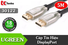 Cáp DisplayPort 5m Chuẩn 1.2 Ugreen 30122