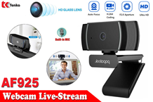 Webcam Live-Stream Tự động lấy nét Papalook AF925