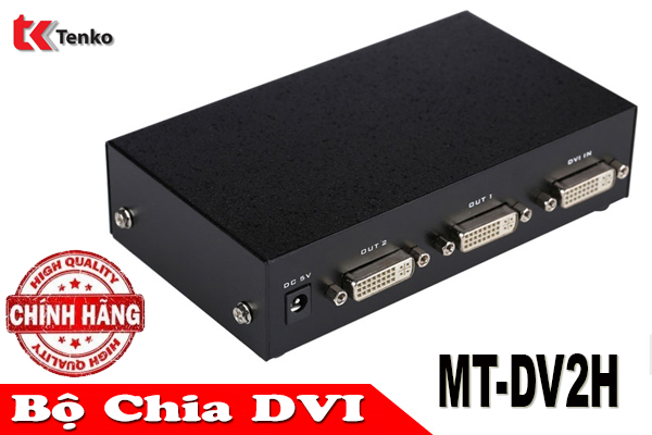 Bộ Chia DVI 2 Cổng DVI 24+5 Viki MT-DV2H