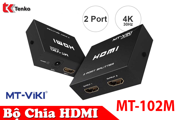 Bộ Chia HDMI 1 Ra 2 Cổng MT-VIKI MT-SP102