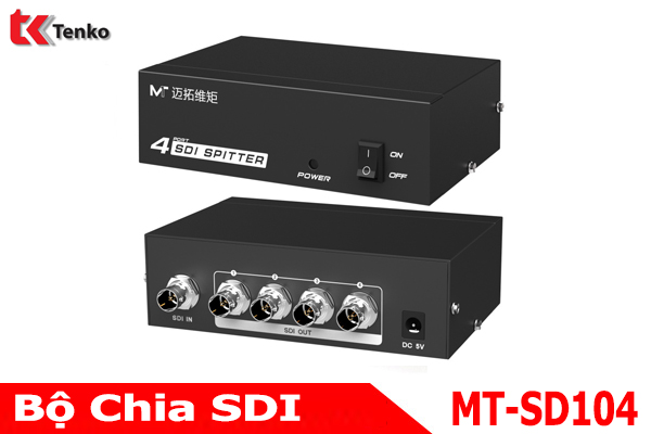 Bộ Chia SDI 1 Ra 4 Cổng chính hãng MT-SD104