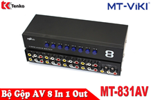 Bộ Gộp Switch AV 8 vào 1 ra - chính hãng MT-831AV