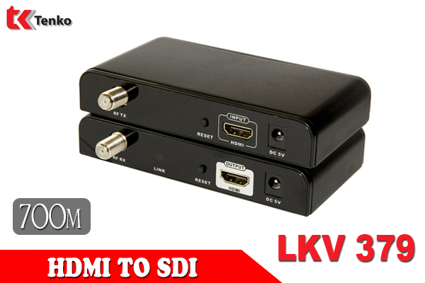 Bộ Khuếch Đại HDMI Qua Cáp Đồng Trục LKV 379