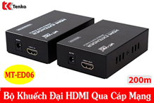 Bộ Khuếch Đại HDMI Qua Cáp Mạng MT-Viki MT-ED06