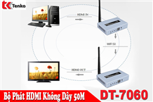 Bộ Phát HDMI Không Dây 50m DTECH DT-7060