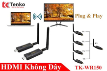 Bộ Thu Phát HDMI không dây 4K TK-WR150