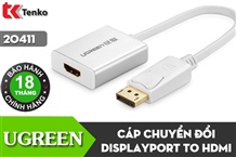 Cáp chuyển Displayport to HDMI Ugreen UG-20411