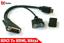 Cáp Chuyển Đổi HDCI Ra HDMI Và COM RS232 - Polycom