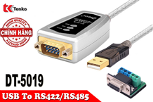 Cáp chuyển đổi USB to RS485/422 Dtech DT-5019