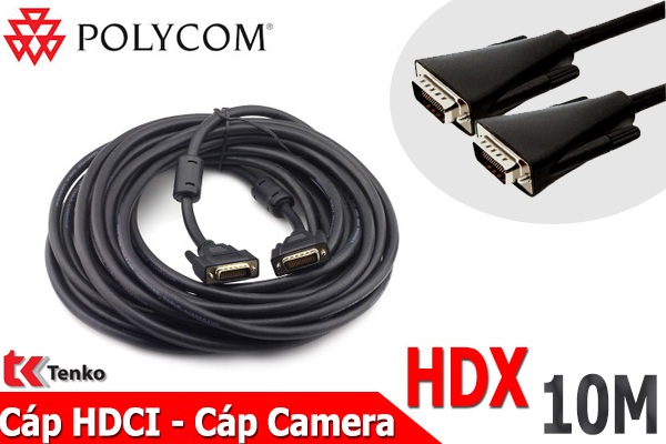 Cáp HDCI - Cáp Camera HDX Polycom 10m