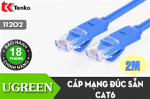 Cáp mạng đúc sẵn Cat6 2m Ugreen 11202