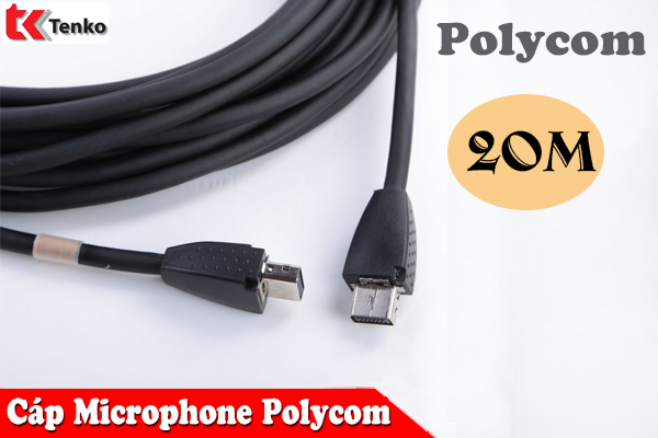 Cáp Polycom Group Microphone Dài 20M