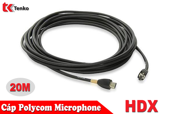 Cáp Polycom HDX Microphone Dài 20M