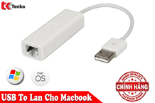 Cáp USB To Lan Cho Macbook - USB Ethernet Adapter