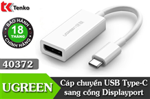 Cáp USB Type-C sang Displayport Ugreen 40372