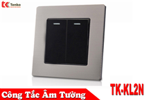 Công Tắc Điện Âm Tường 2 Nút TENKO TK-KL2N