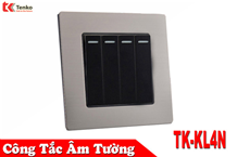 Công Tắc Điện Âm Tường 4 Nút TENKO TK-KL4N