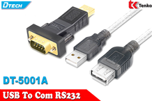 Đầu Chuyển USB To COM, RS232 Dtech DT-5001A