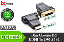 Đầu rắc chuyển đổi HDMI sang DVI-I Ugreen UG-20123