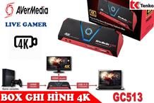 Hộp Ghi Hình HDMI 4K - AVERMEDIA LIVE GAMER GC513