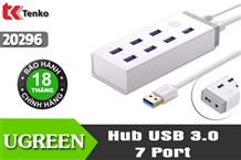 Hub Chia 7 Cổng USB 3.0 Cao Cấp UGREEN 20296