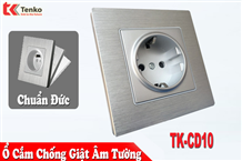 Ổ Cắm Điện Chống Giật Âm Tường Chuẩn Đức TK-CD10