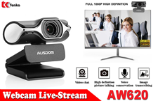 Webcam Live-Stream Cho Game Thủ Ausdom AW620