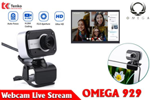 Webcam Live-Stream Có Mic Omega C929